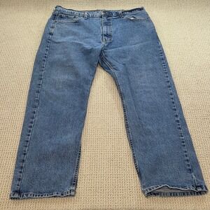 Levi Strauss & Co 505 Regular‎ Fit Jeans Mens W40 L30 Blue Denim Pants
